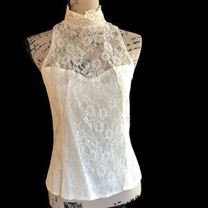 Scott McClintock vintage lace top